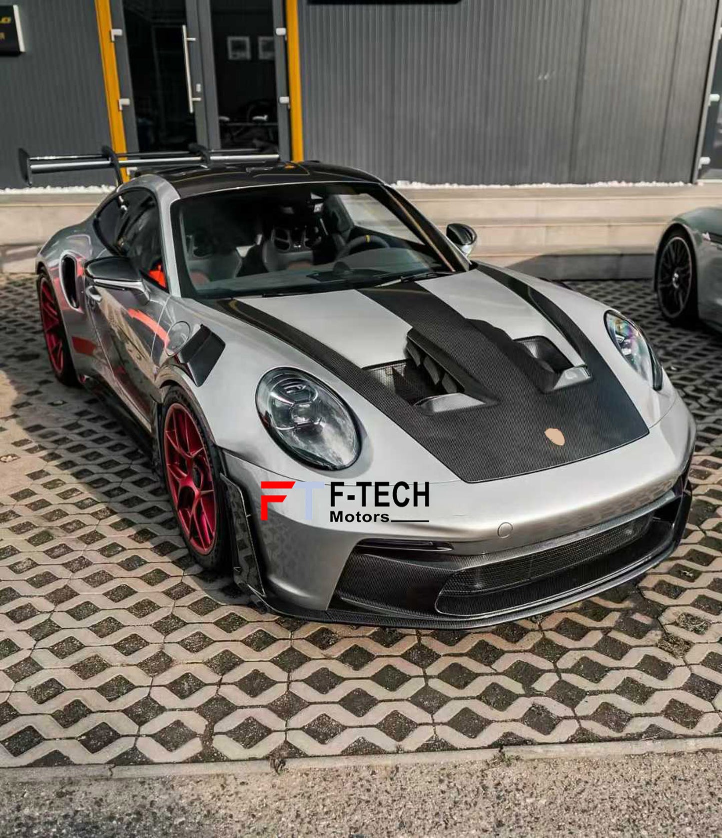 Dry Carbon Fiber Exterior Trim Kit Replacements For Porsche 911 992.1 GT3 RS 2019 - 2023