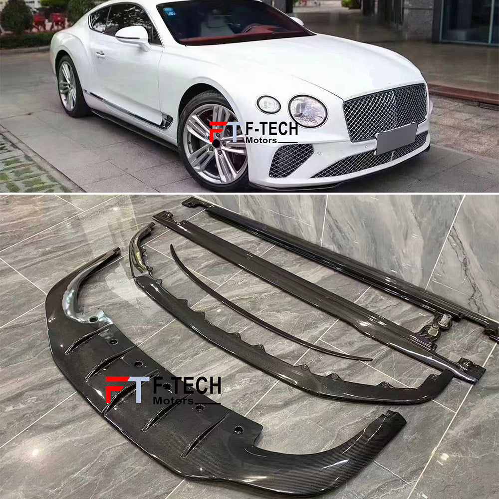 Dry Carbon Fiber Soft Kit for Bentley Continental GT GTC 2017 - 2023
