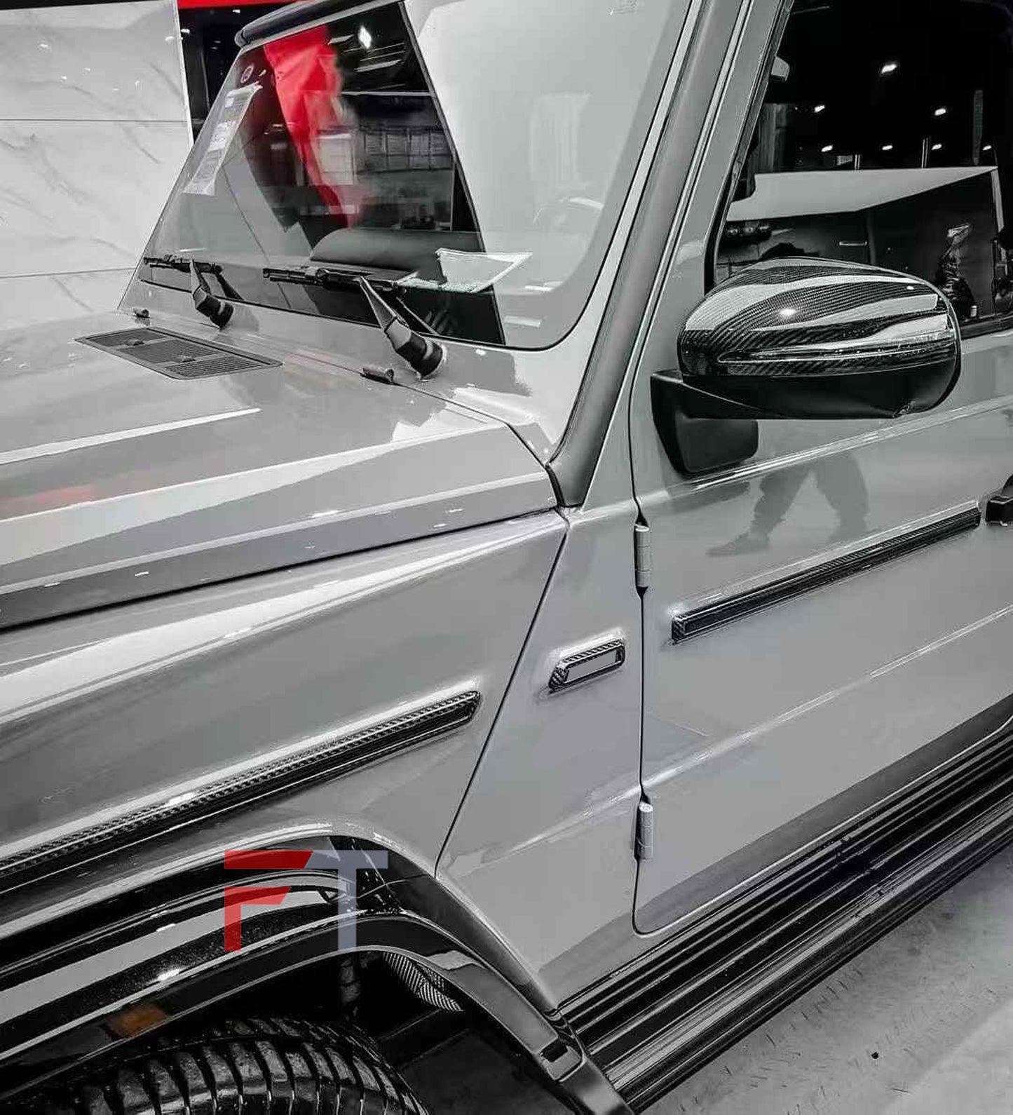 Dry carbon fiber exterior trim kits for Mercedes Benz G-Class W465 G63 AMG 2024+