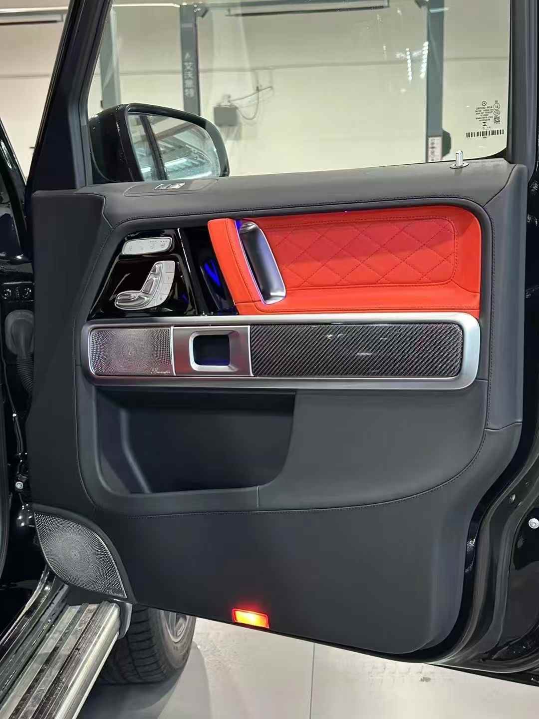 Dry carbon fiber interior trim kit covers for Mercedes Benz G-Class W465 G63 G550 G500 2024+