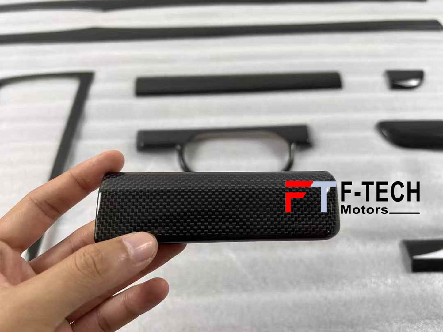 Dry Carbon Fiber Interior Trim Kit Covers for Porsche 718 Cayman Boxster 982 2016 - 2025