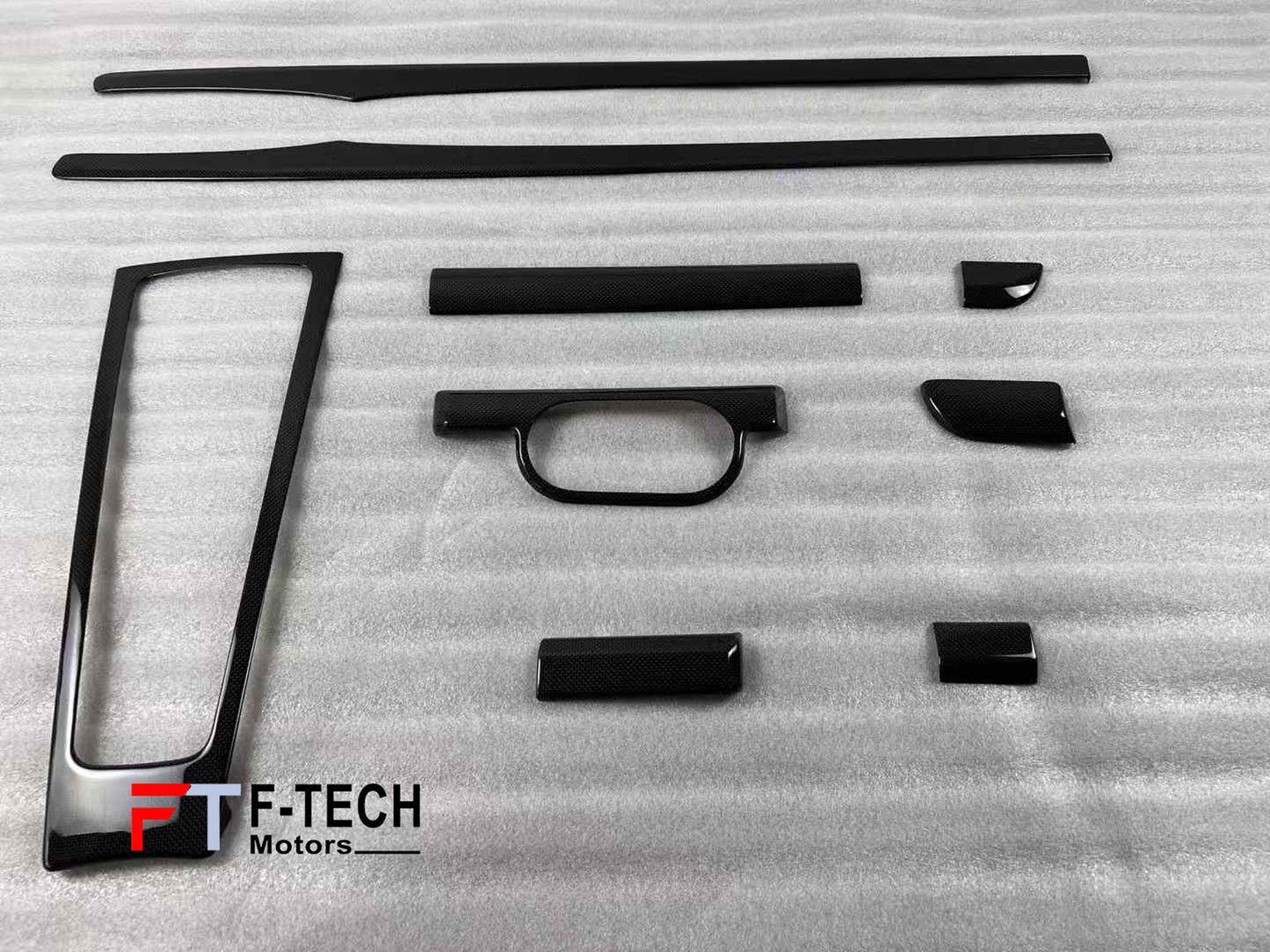 Dry Carbon Fiber Interior Trim Kit Covers for Porsche 718 Cayman Boxster 982 2016 - 2025