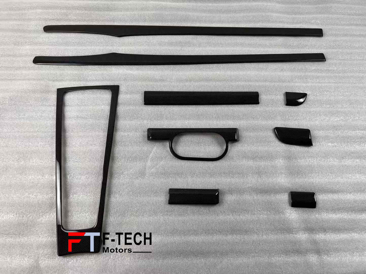 Dry Carbon Fiber Interior Trim Kit Covers for Porsche 718 Cayman Boxster 982 2016 - 2025