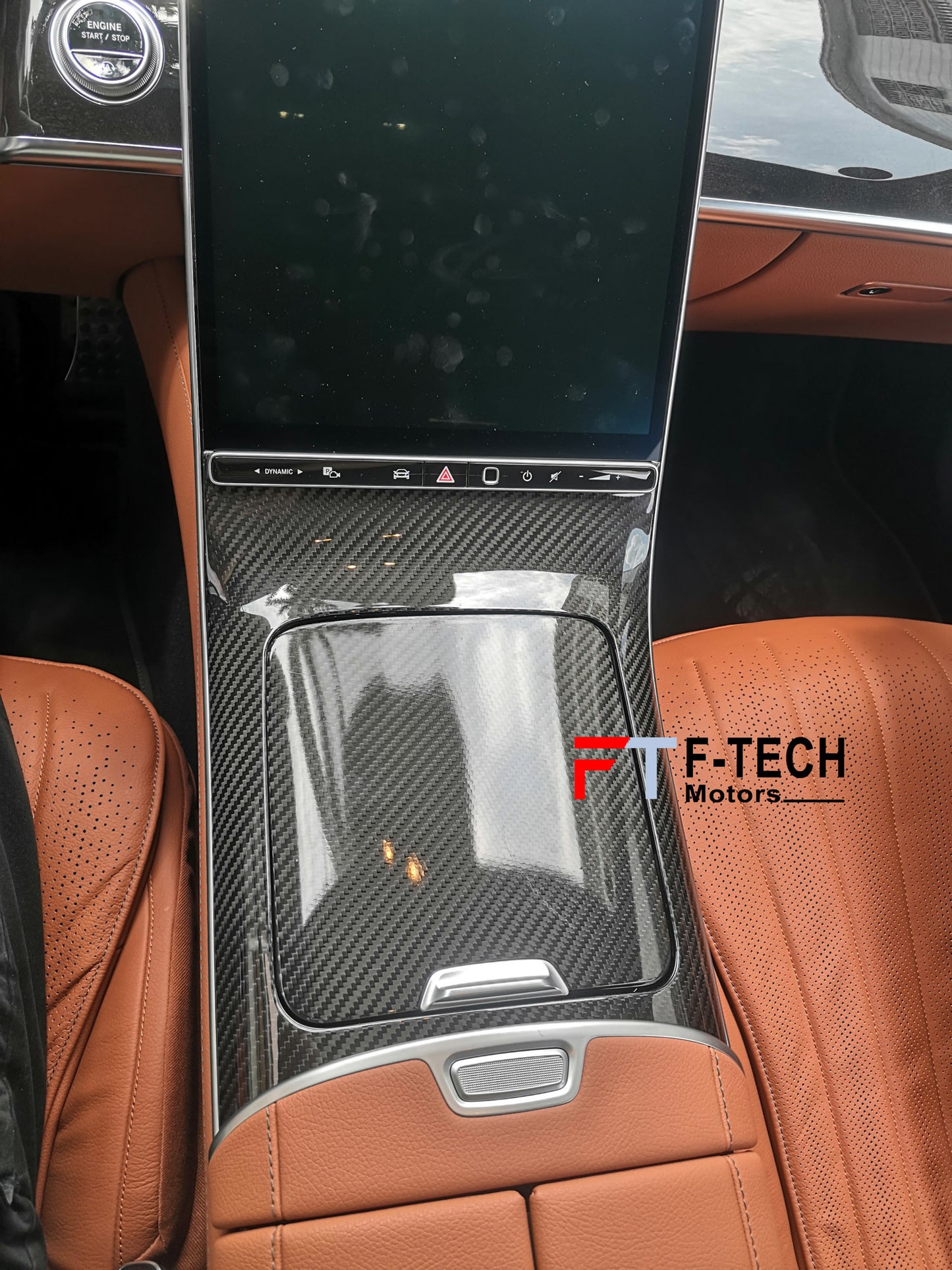 Dry Carbon Interior Trim Kit for Mercedes Benz S Class W223 AMG S450 S480 S500 S580 S63 AMG 2021+