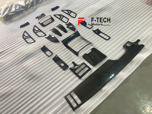 Dry Carbon Interior Trim Kit for Mercedes Benz S Class W223 AMG S450 S480 S500 S580 S63 AMG 2021+