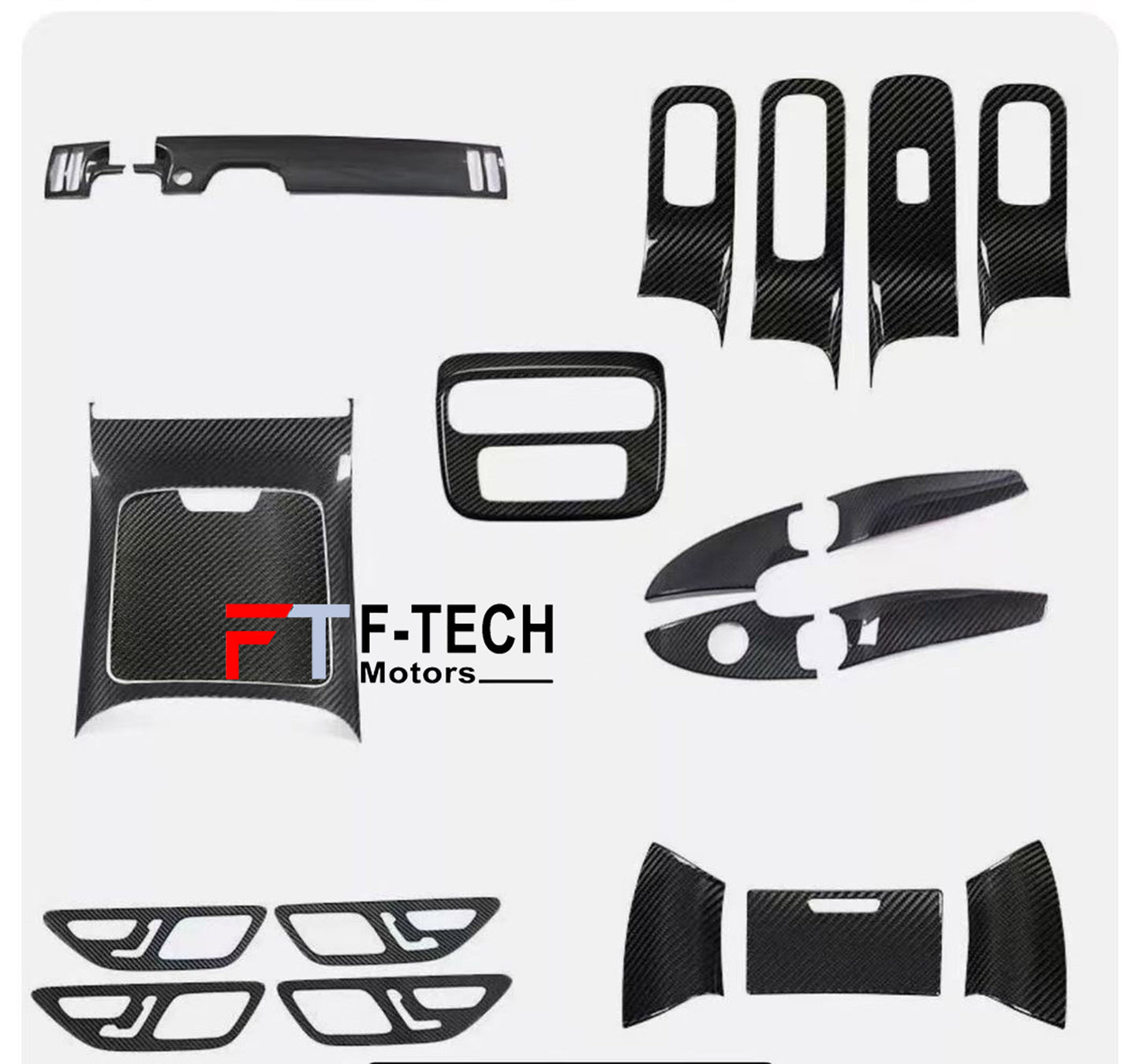 Dry Carbon Interior Trim Kit for Mercedes Benz S Class W223 AMG S450 S480 S500 S580 S63 AMG 2021+
