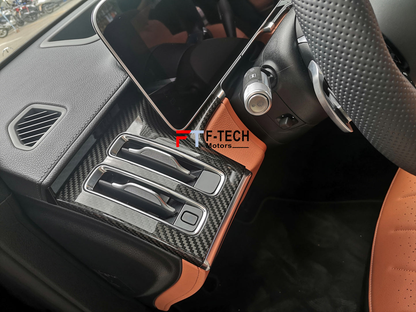 Dry Carbon Interior Trim Kit for Mercedes Benz S Class W223 AMG S450 S480 S500 S580 S63 AMG 2021+