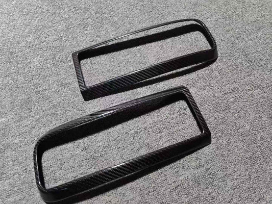Dry Carbon Fiber Tail Light Covers for Mercedes Benz G Class W464 W465 2019+