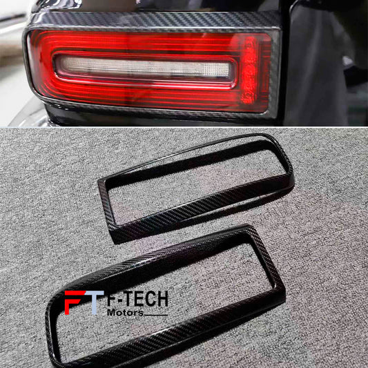 Dry Carbon Fiber Tail Light Covers for Mercedes Benz G Class W464 W465 2019+