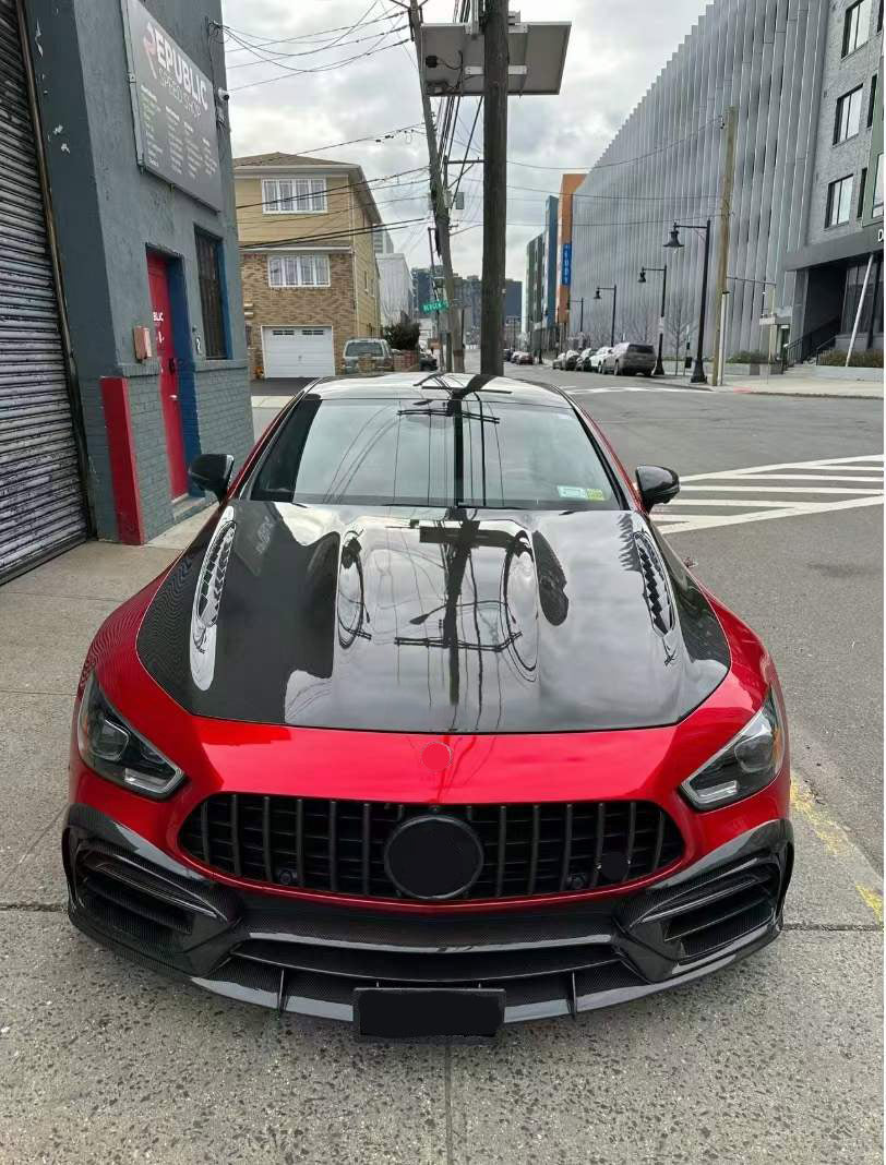 Dry Carbon Fiber Body Kit For Mercedes Benz AMG GT 63S X290 2019+ 4 Doors
