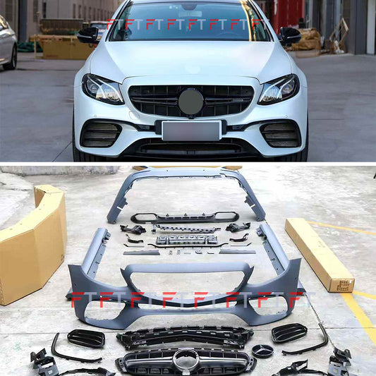 E63 AMG upgrade body kit for Mercedes Benz E Class W213 2016 - 2020