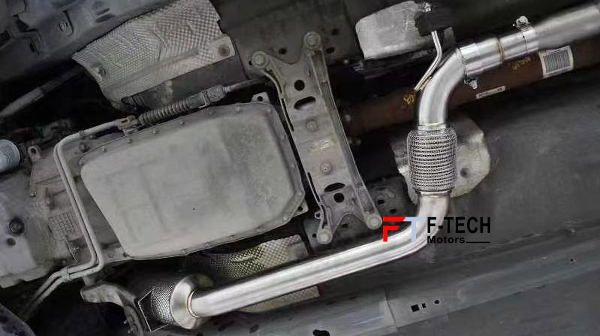 F Tech Motors Exhaust System Catback System for Ford Mustang 6 2014 - 2017 2.3L