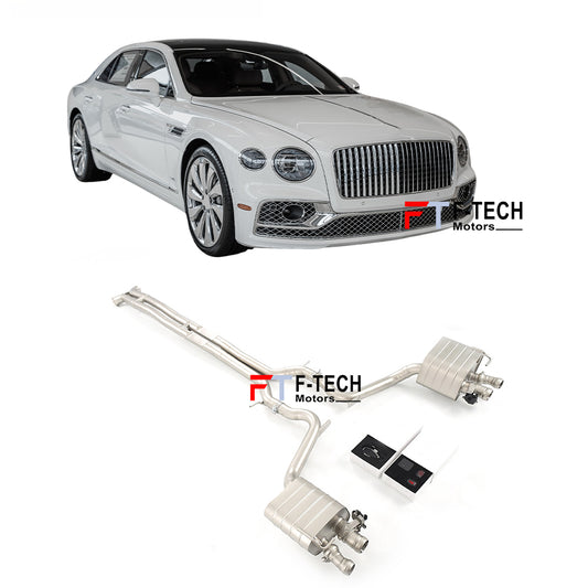 F Tech Motors Exhaust System Catback for Bentley Flying Spur 2019 - 2024 V8 4L