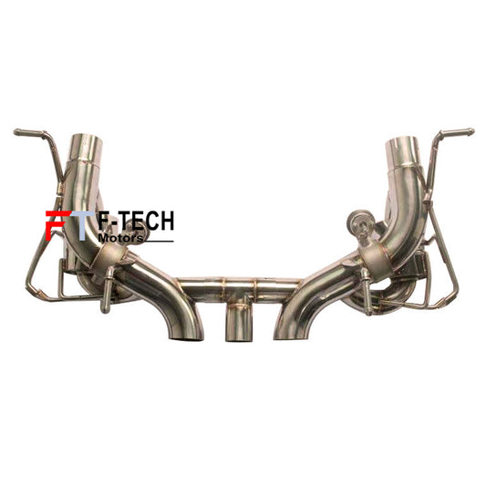 F Tech Motors Exhaust System Catback for Ferrari 458 2010 - 2015 4.5L