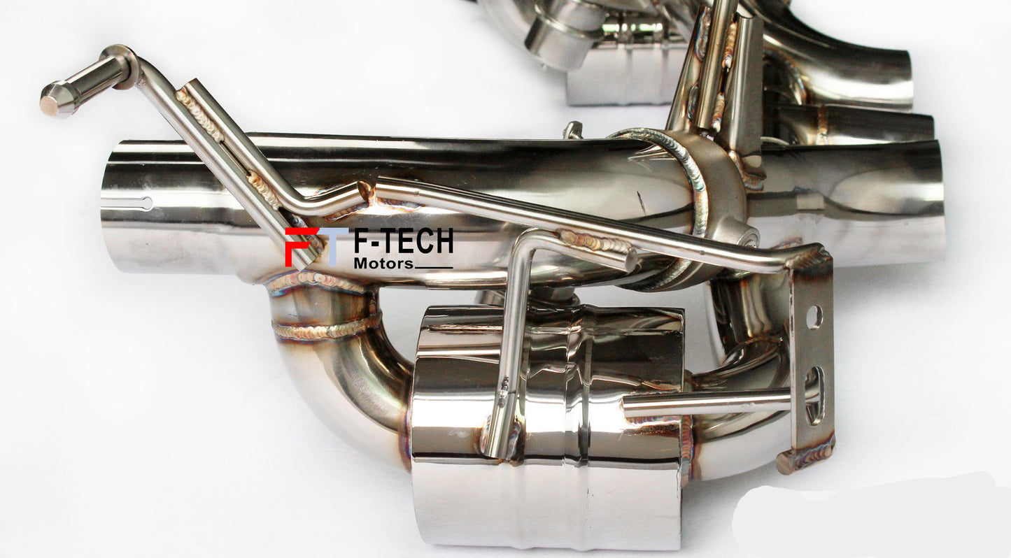 F Tech Motors Exhaust System Catback for Ferrari 458 2010 - 2015 4.5L