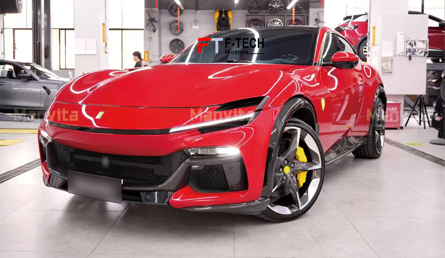 Dry Carbon Fiber Body Kit For Ferrari Purosangue FUV 2023+ OEM Style