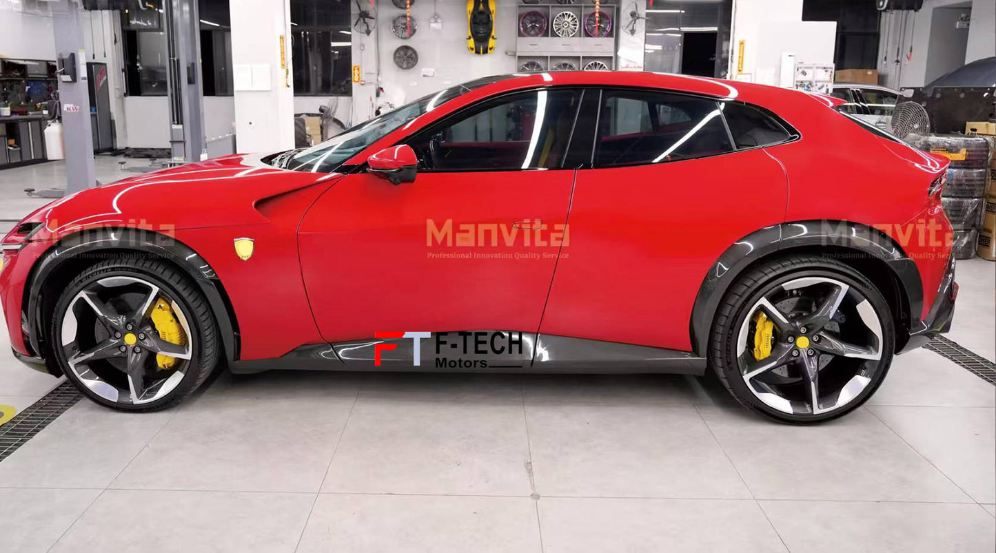 Dry Carbon Fiber Body Kit For Ferrari Purosangue FUV 2023+ OEM Style