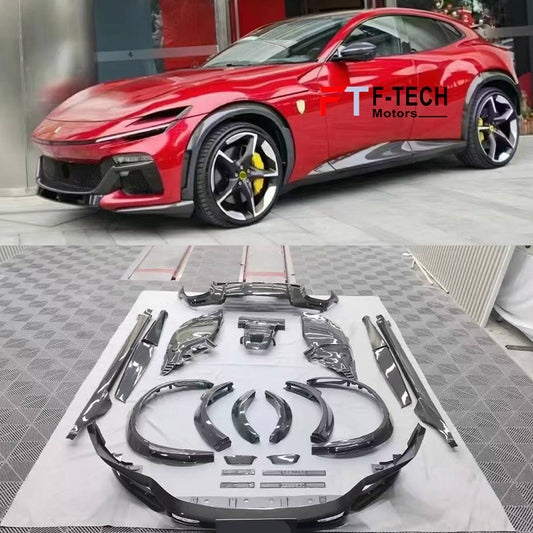 Dry Carbon Fiber Body Kit For Ferrari Purosangue FUV 2023+ OEM Style