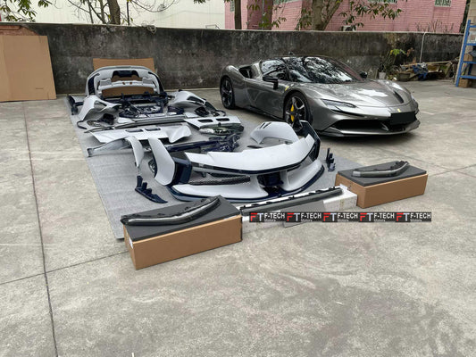 Dry Carbon Full Conversion XX Body Kit For Ferrari SF90 Stradale 2019 - 2024