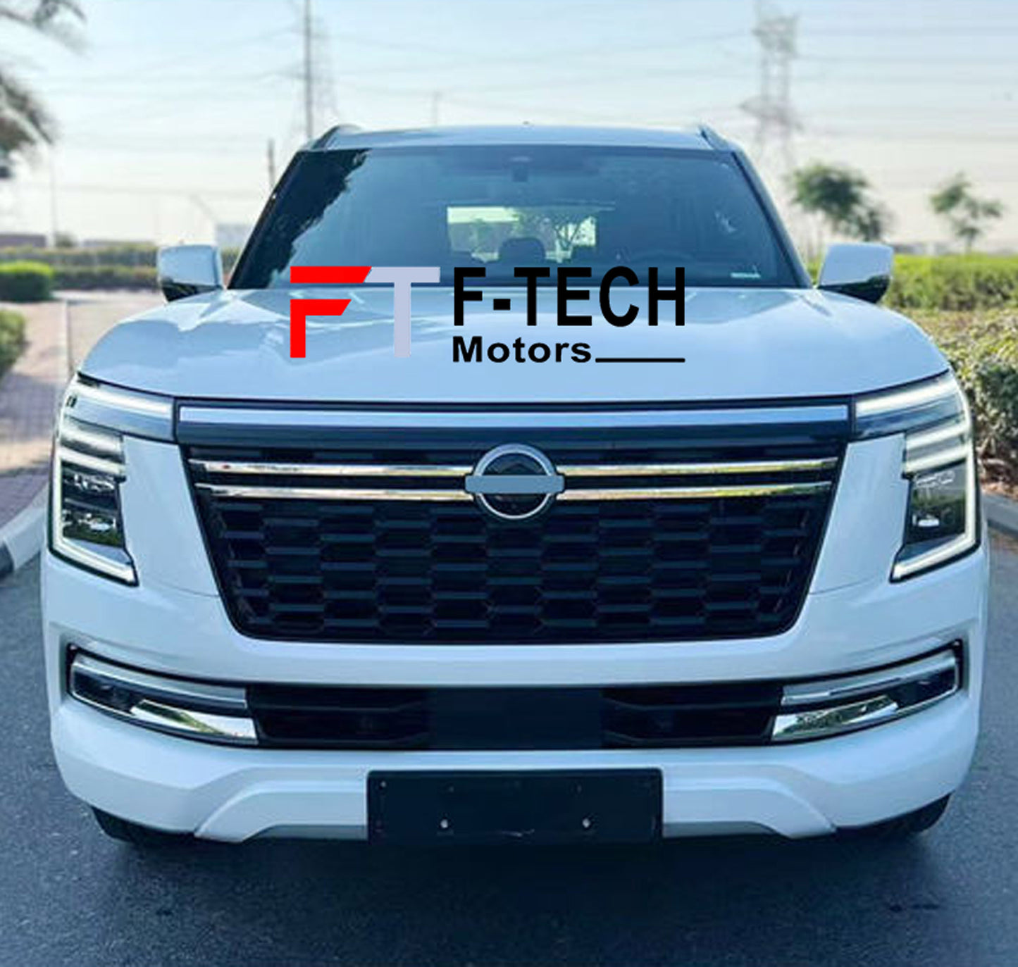 For Nissan Patrol 2025 Y63 XE SE Low To High Version Body Kit Front Bumper