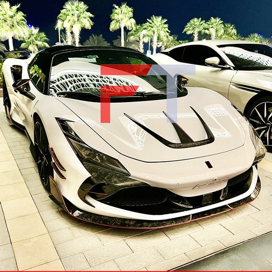 Forged carbon fiber aerodynamic body kit for Ferrari F8 2019-2023 MSY