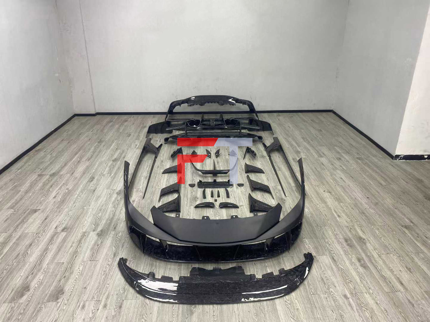 Forged carbon fiber aerodynamic body kit for Ferrari F8 2019-2023 MSY