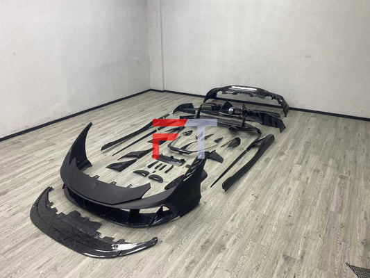 Forged carbon fiber aerodynamic body kit for Ferrari F8 2019-2023 MSY