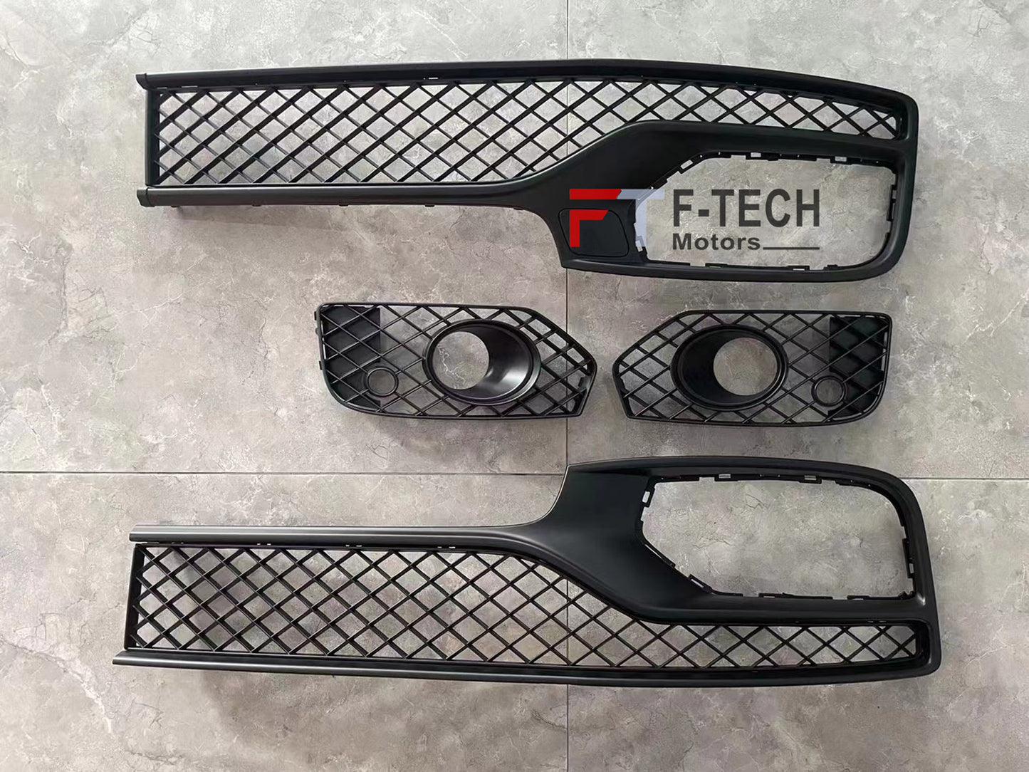 Black Front Grille Lower Mesh for Bentley Flying Spur ACC 2020 - 2024