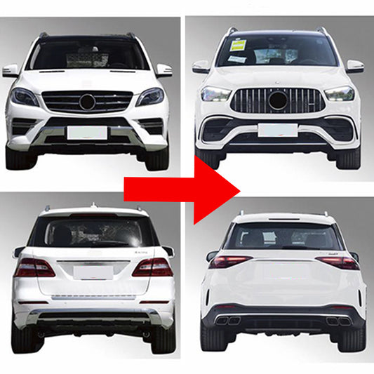 Mercedes Benz ML W166 2011 - 2015 Upgrade To V167 GLE 63 AMG 2025+
