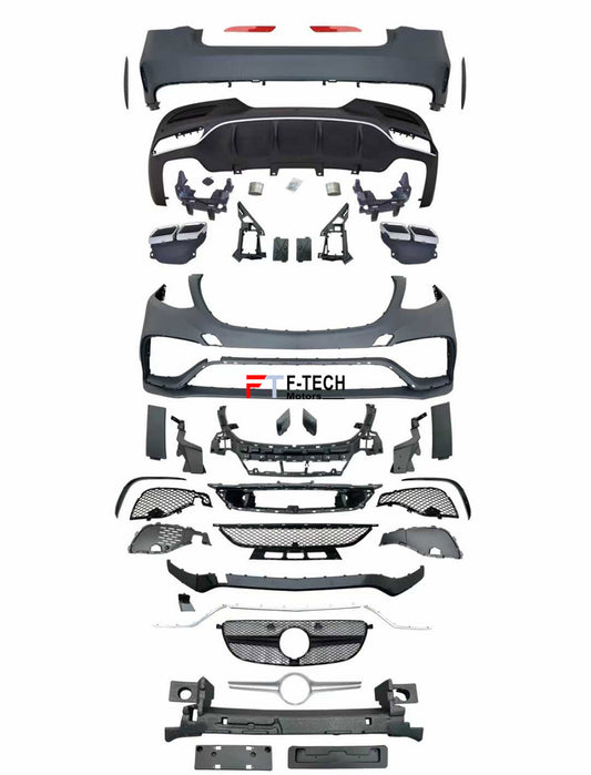 AMG GLE 63 Look Body Kit For Mercedes Benz GLE Coupe C292 2015 - 2019