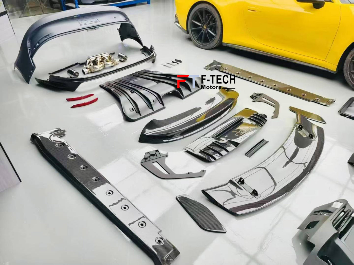 GT3 Look Upgrade Body Kit For Porsche 911 992 Carrera 4 S 2019 - 2024