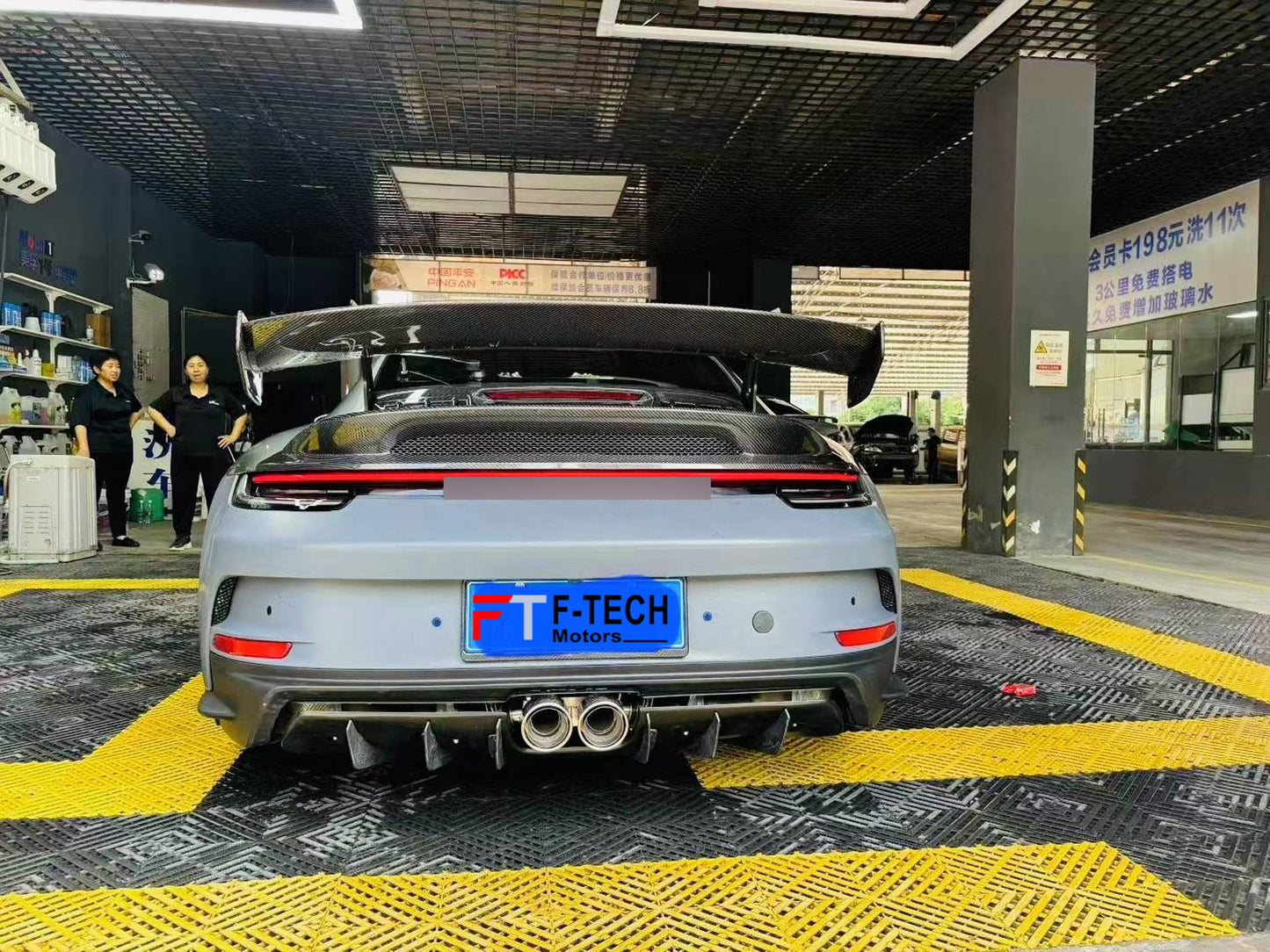 GT3 Look Upgrade Body Kit For Porsche 911 992 Carrera 4 S 2019 - 2024
