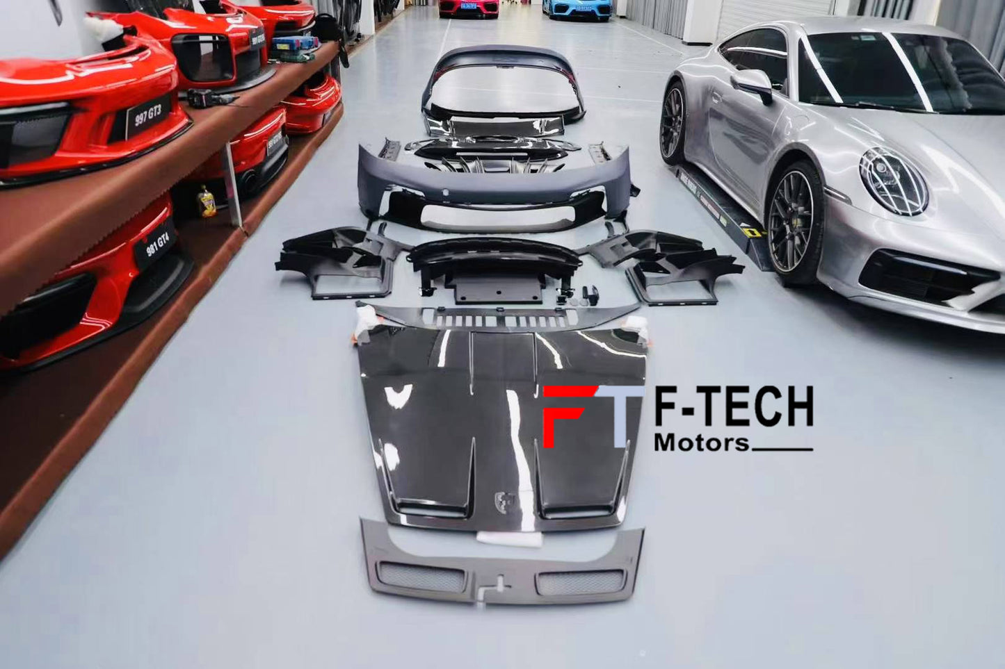 GT3 Look Upgrade Body Kit For Porsche 911 992 Carrera 4 S 2019 - 2024