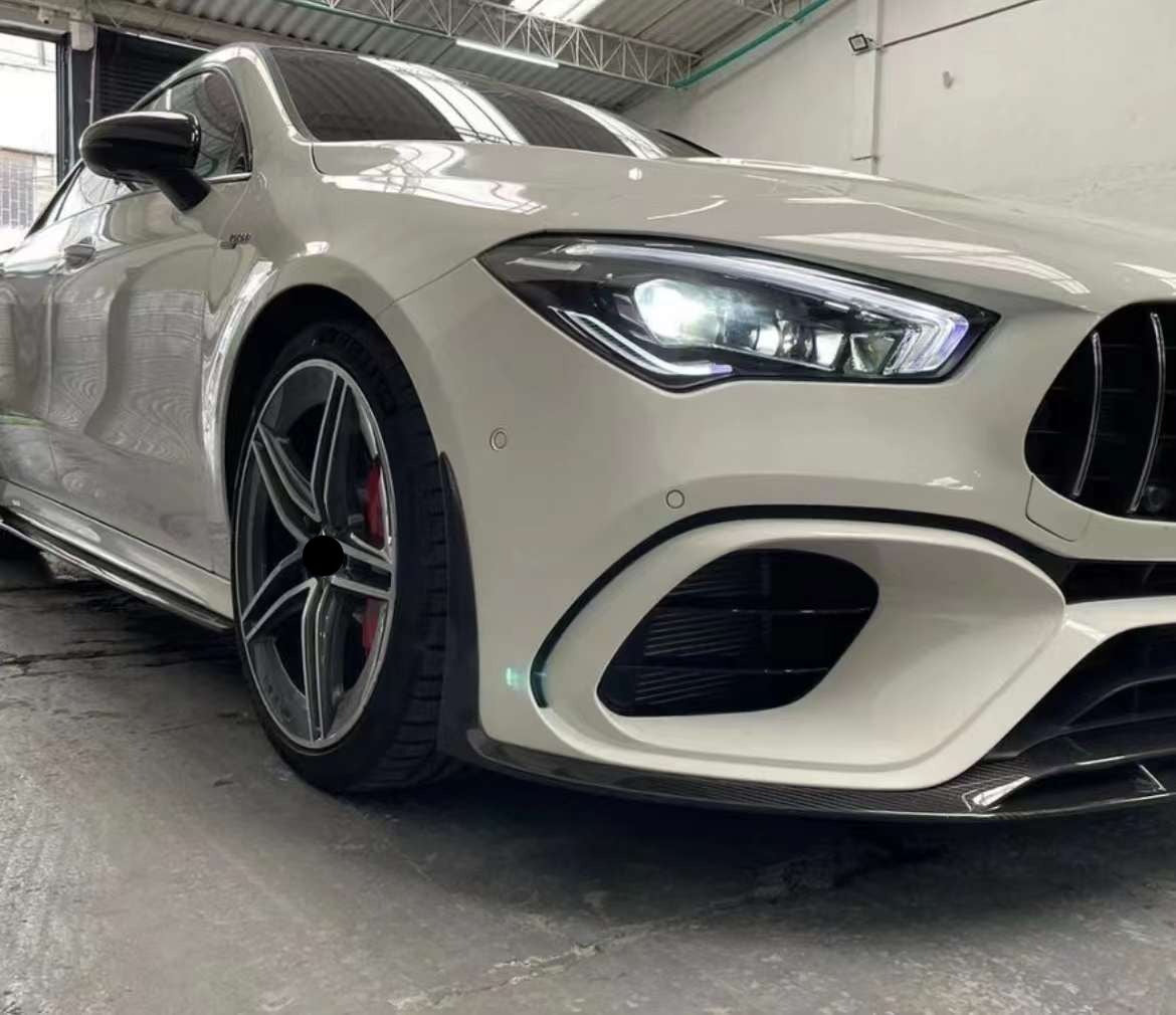 Aulena Dry Carbon Fiber Body Kit fit Mercedes Benz CLA C118 Hood | Front Lip | Side Skirts | Rear Lip | Spoiler