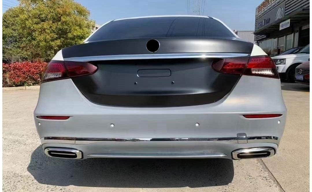 Maybach upgrade body kit fit Mercedes Benz E Class W213 2021-2023 Facelift Bumper | Grille | Exhaust Tips