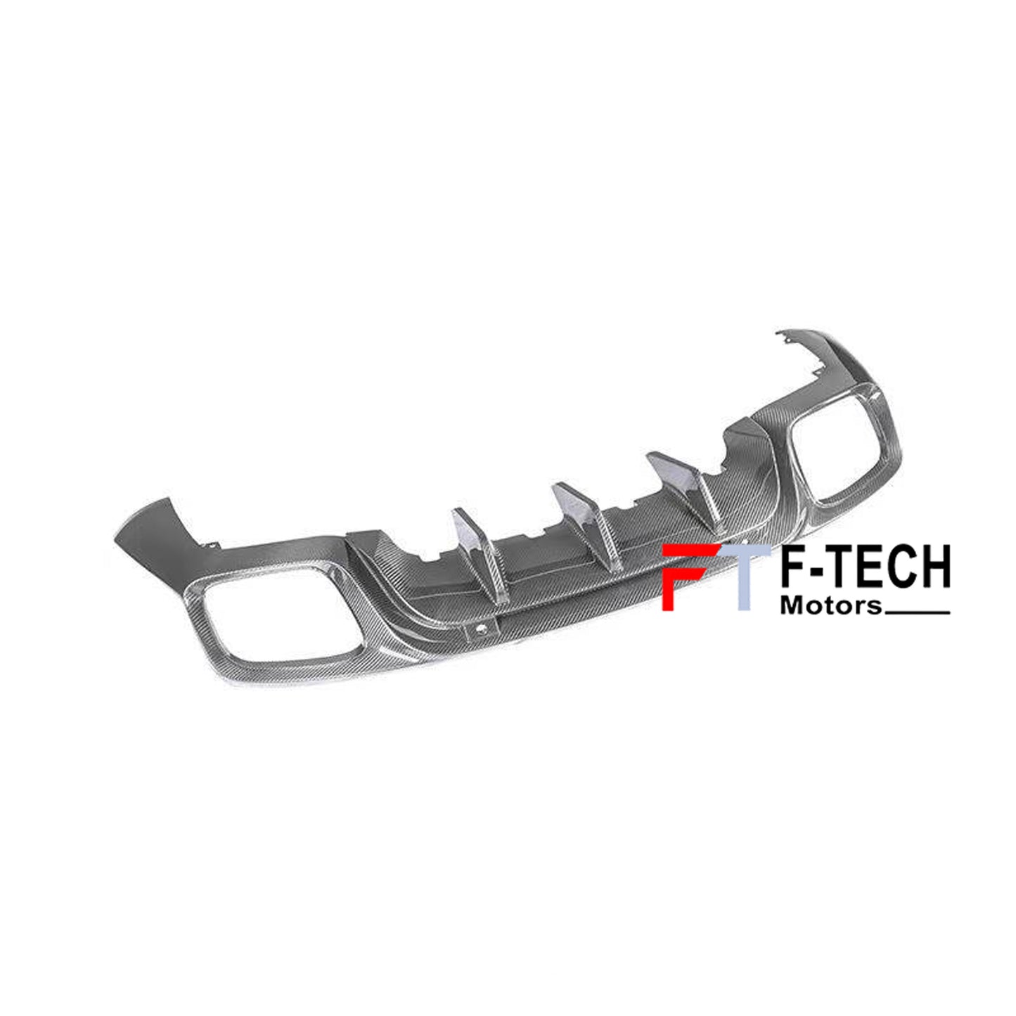 Dry Carbon Fiber Rear Difufser For Porsche Panamera 971 2017 - 2023 KDA Style