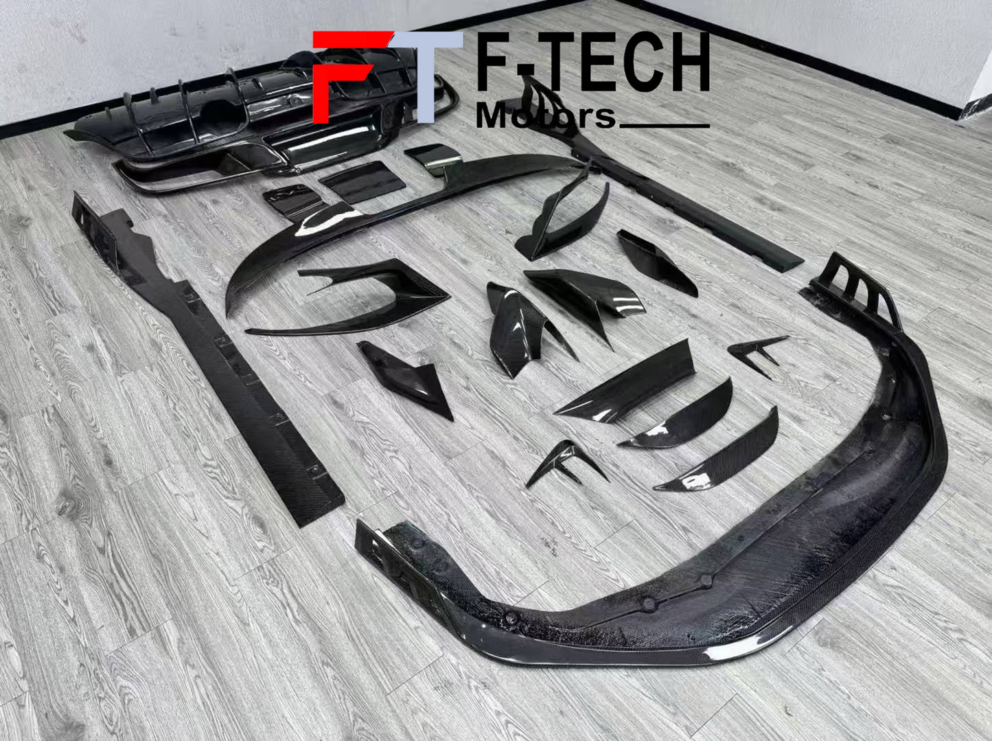 Dry Carbon Fiber Body Kit For Ferrari F8 2019 - 2023 Keyvani