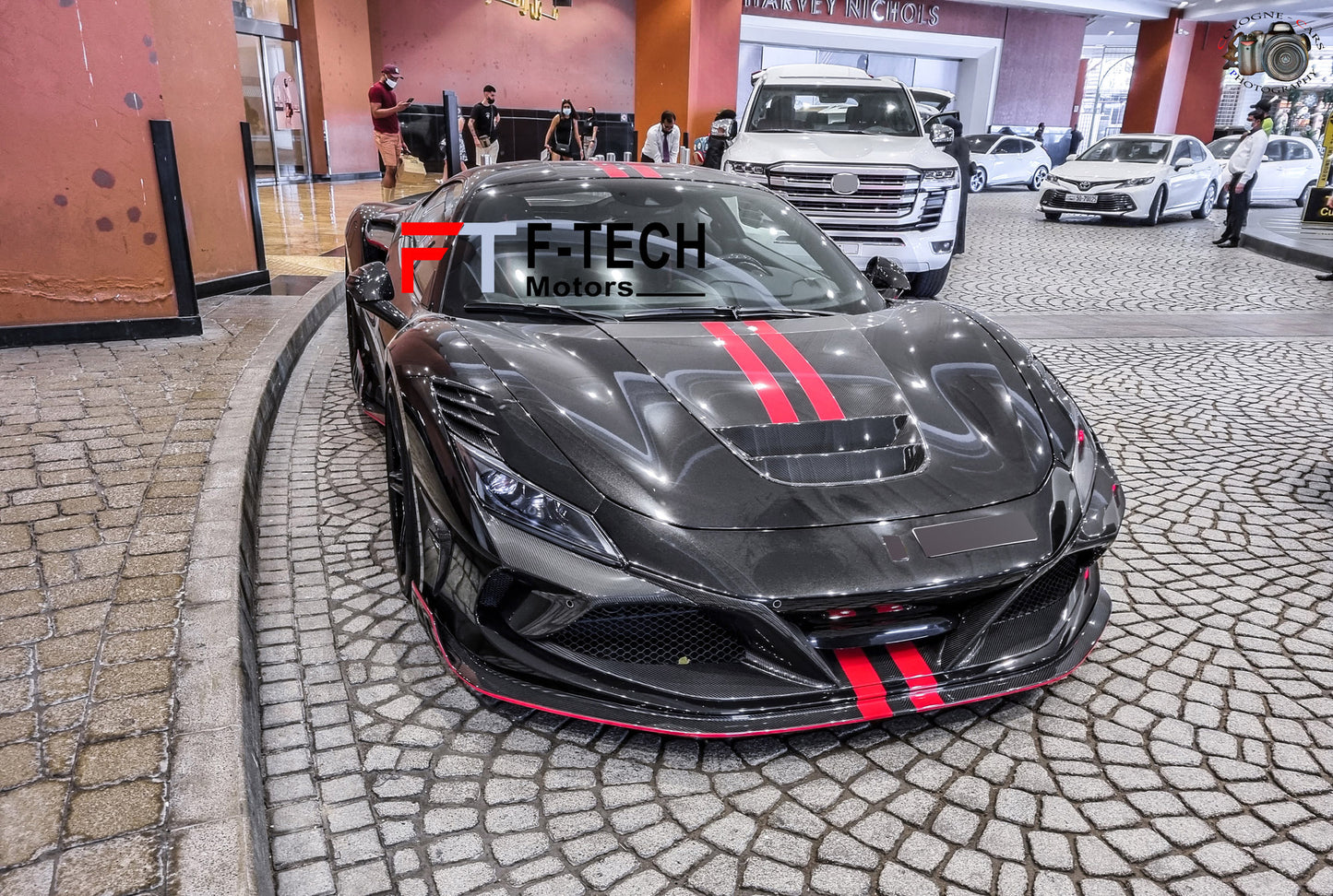 Dry Carbon Fiber Body Kit For Ferrari F8 2019 - 2023 Keyvani