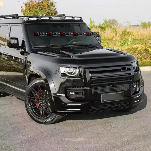 Gloss Black Body Kit For Land Rover Defender L663 110 2020+ LM