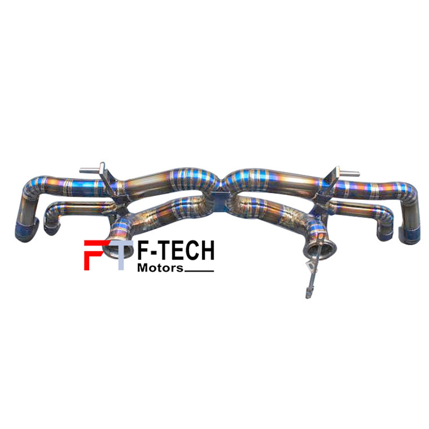 F Tech Motors X Pipe Titanium Catback Exhaust System for Lamborgini Huracan LP610 LP580 2014 - 2019