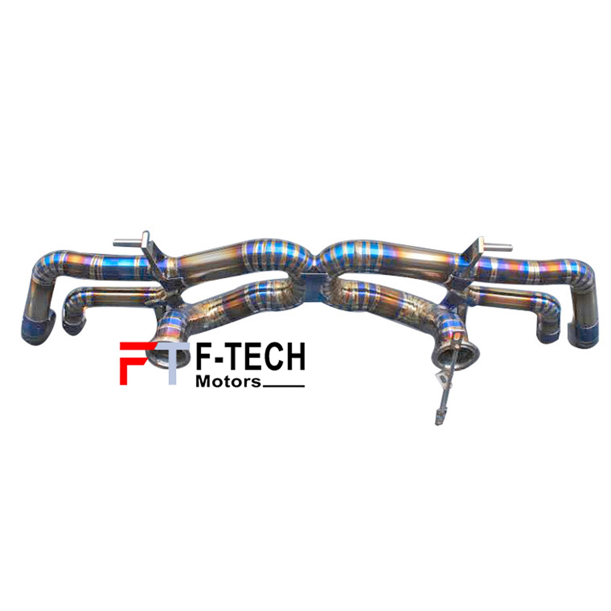 F Tech Motors X Pipe Titanium Catback Exhaust System for Lamborgini Huracan LP610 LP580 2014 - 2019