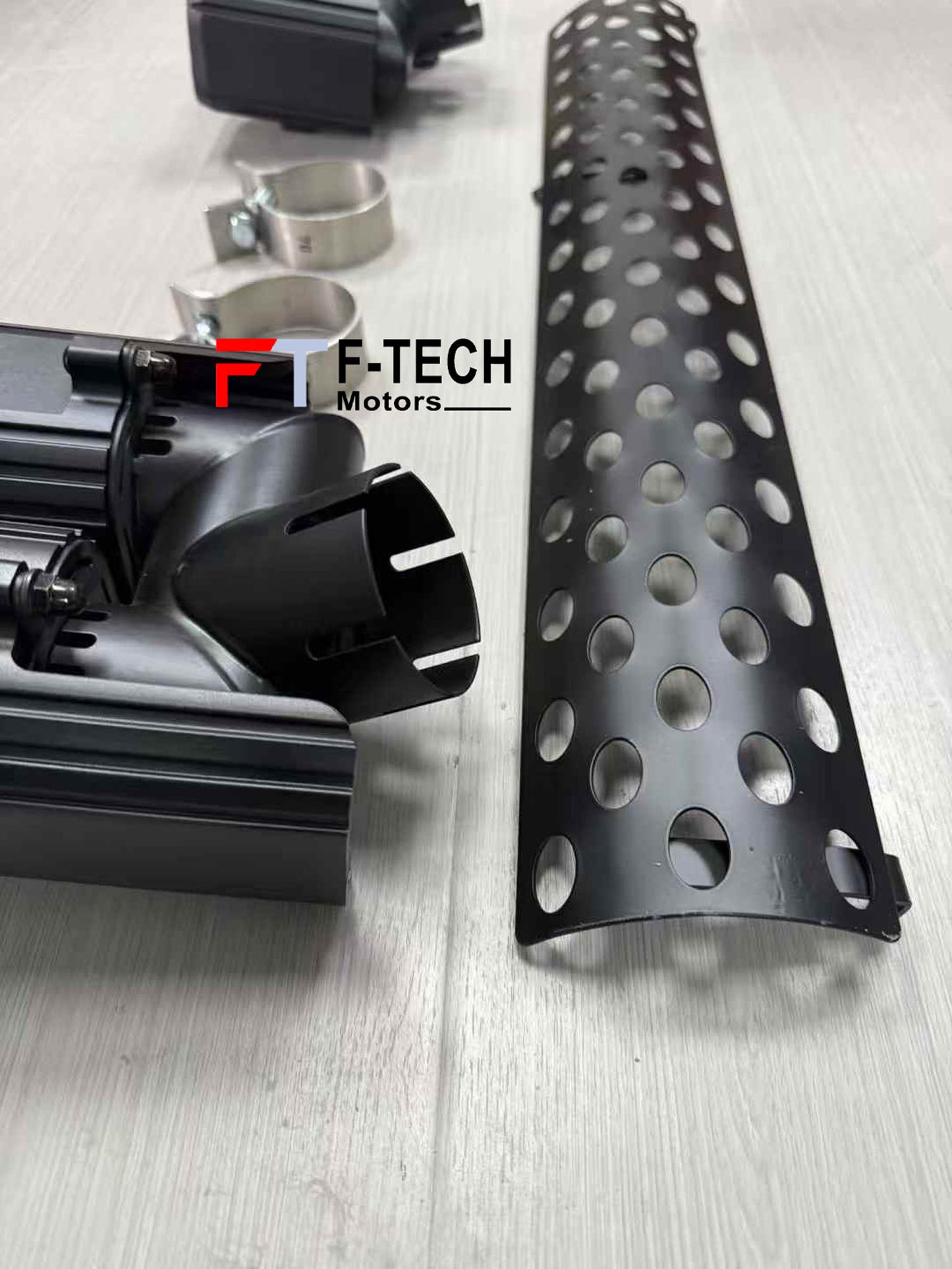 Exhaust Tips & Center Lower Mesh For Land Rover Defender L663 2020 - 2025