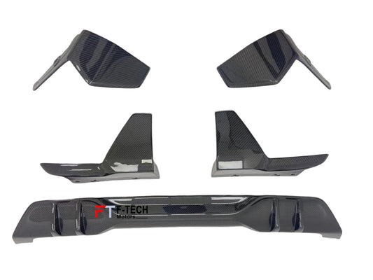 Dry Carbon Fiber Front Splitter Rear Diffuser for BMW X5 G05 2019 - 2023 M-Performance