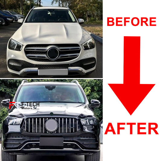 GLE 53 AMG Style Body Kit For Mercedes Benz GLE V167 2019 - 2023