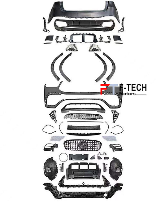 GLE 63 AMG Style Body Kit For Mercedes Benz GLE V167 2019 - 2023