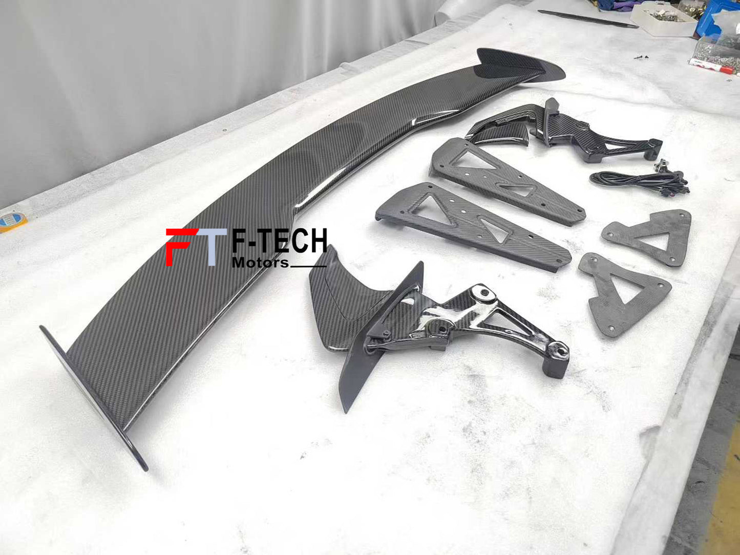 Dry Carbon Rear Wing Spoiler For Mclaren 570S 540C 2016 - 2021