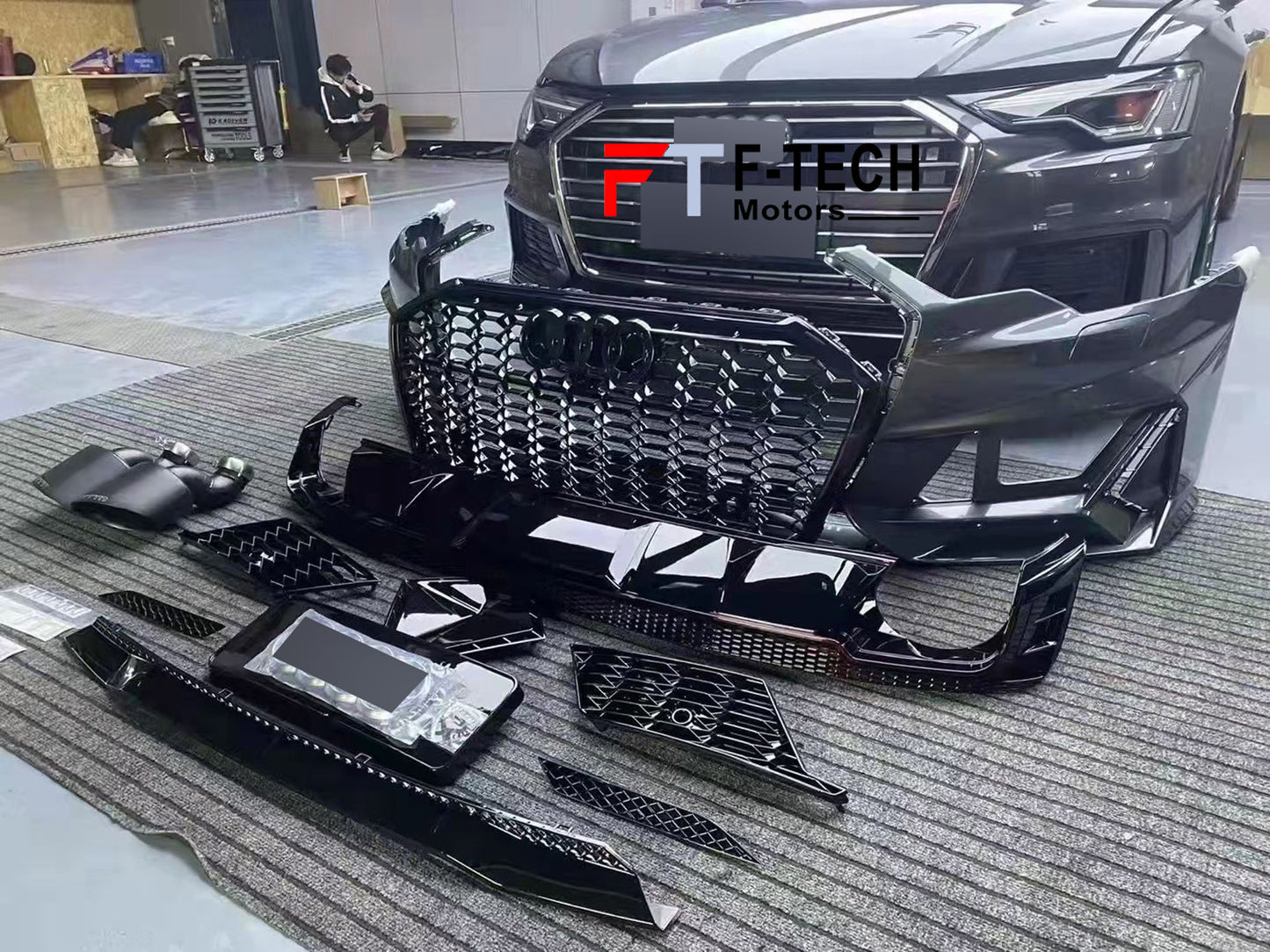 Upgrade Body Kit For Audi A6 C8 2018 - 2024 MTM