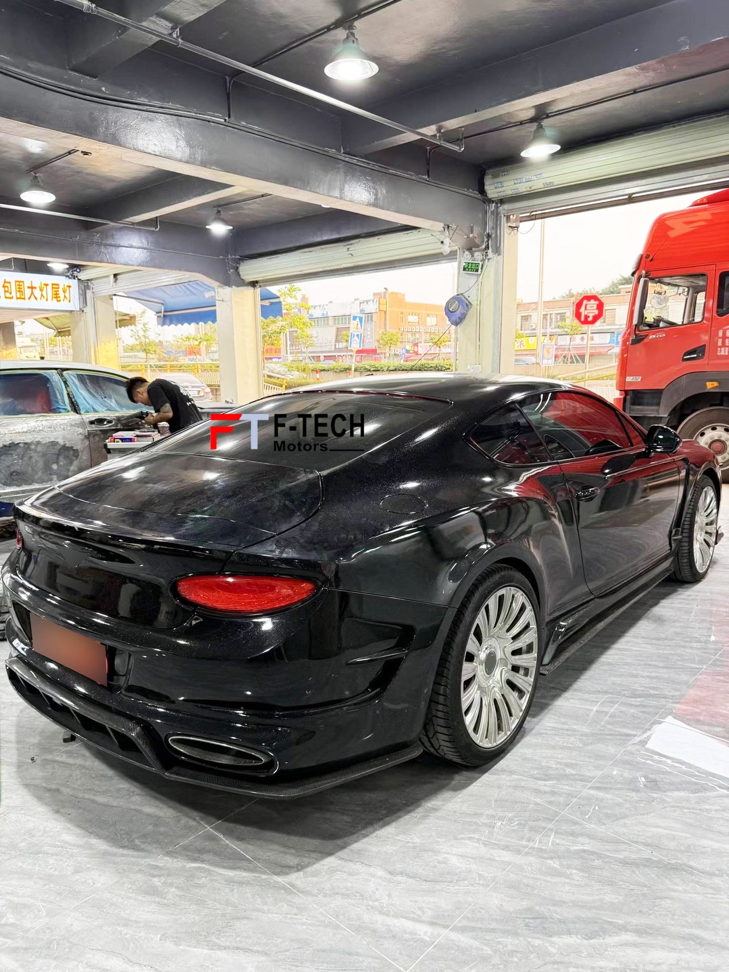 Dry Carbon Fiber Body Kit For Bentley Continental GT GTC 2017 - 2023