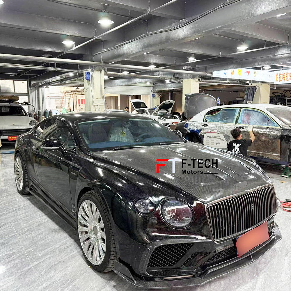Dry Carbon Fiber Body Kit For Bentley Continental GT GTC 2017 - 2023
