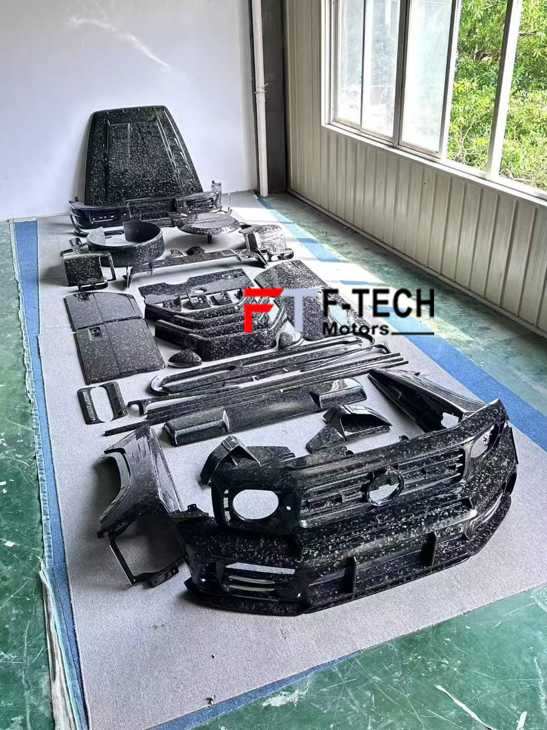 Forged Carbon Wide Body Kit For Mercedes Benz G Class W463A G63 2018 - 2023 Mansory Grande Entree